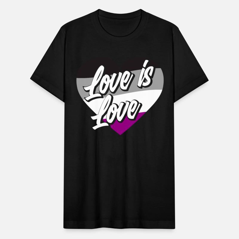 Asexual Flag Pride Love
