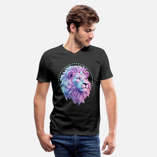 Astrology Leo Zodiac Sign Geometric Lion August