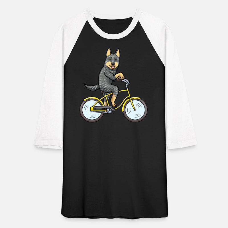 Australian Cattle Dog Dog With Bike