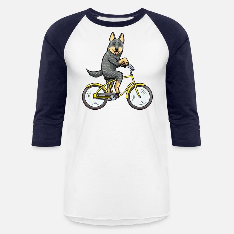 Australian Cattle Dog Dog With Bike