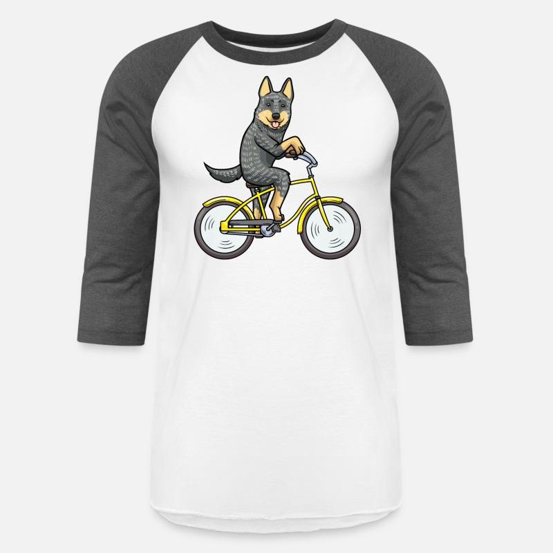 Australian Cattle Dog Dog With Bike