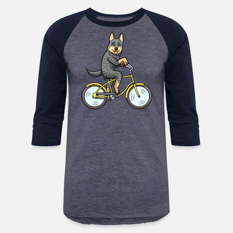 Australian Cattle Dog Dog With Bike