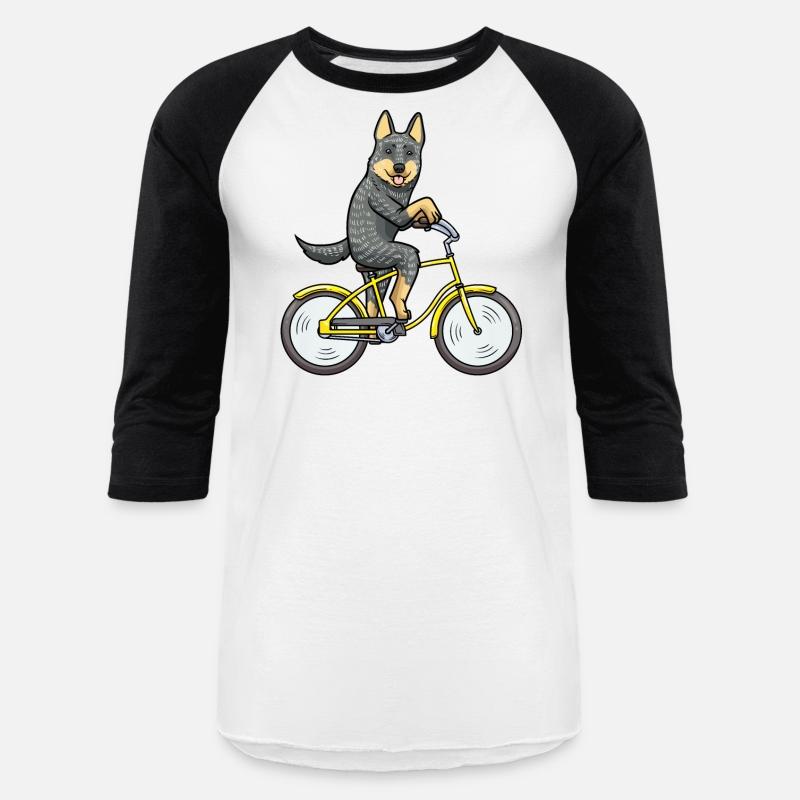 Australian Cattle Dog Dog With Bike