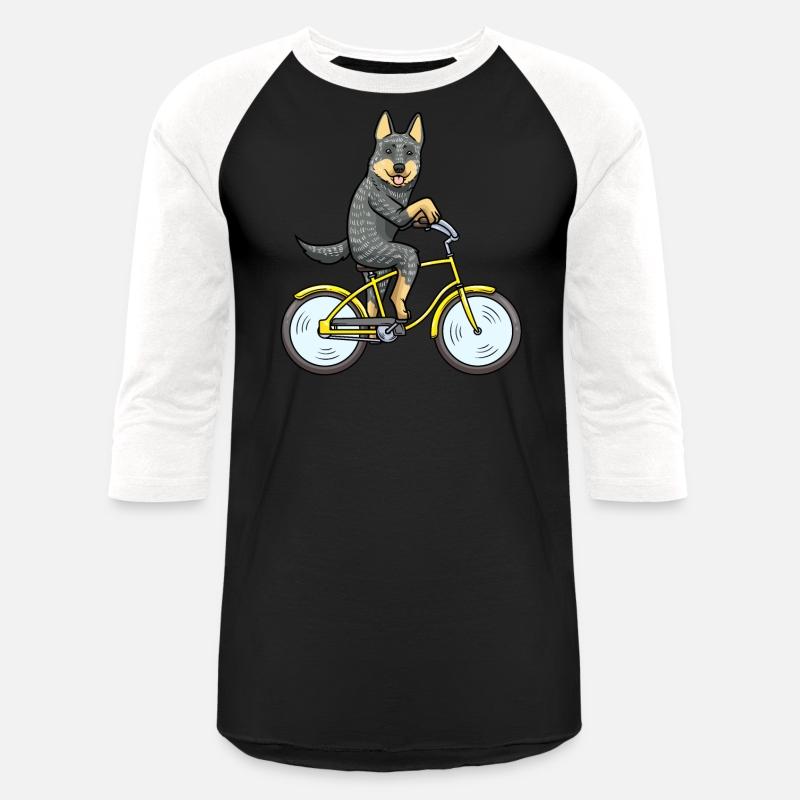Australian Cattle Dog Dog With Bike