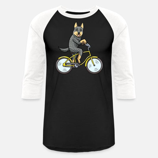 Australian Cattle Dog Dog With Bike