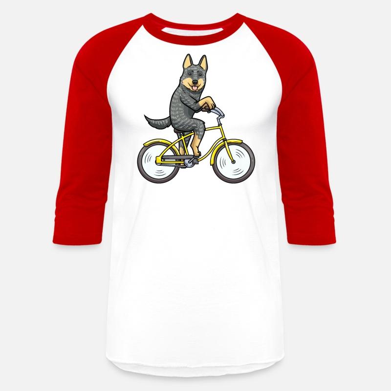 Australian Cattle Dog Dog With Bike