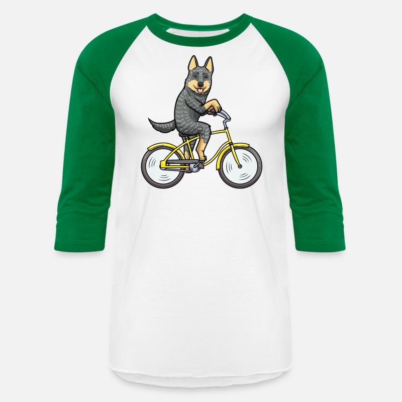 Australian Cattle Dog Dog With Bike