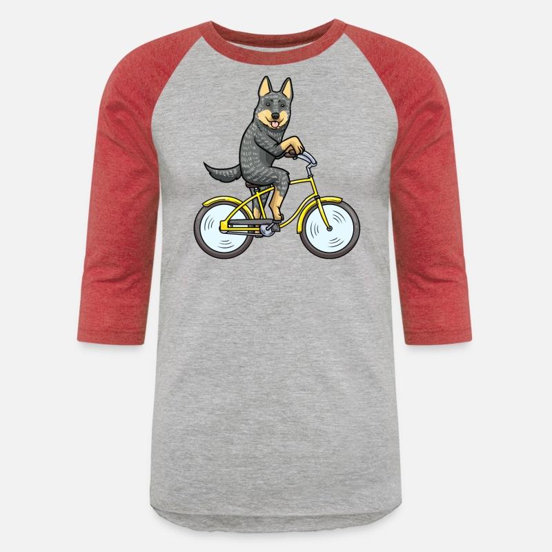 Australian Cattle Dog Dog With Bike