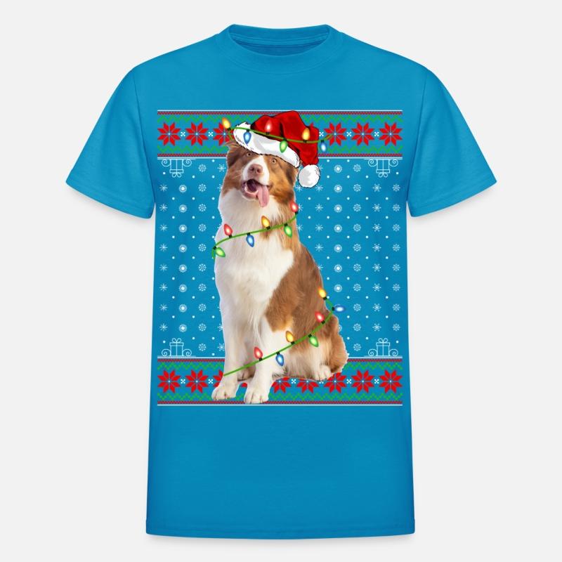 Australian Shepherd Dog Ugly Christmas