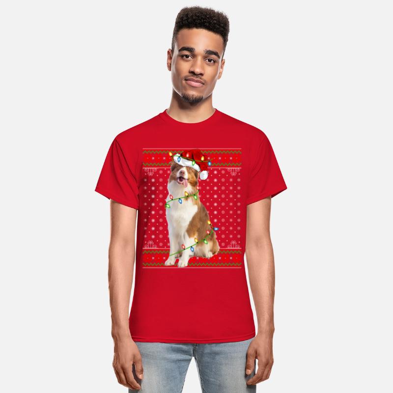 Australian Shepherd Dog Ugly Christmas