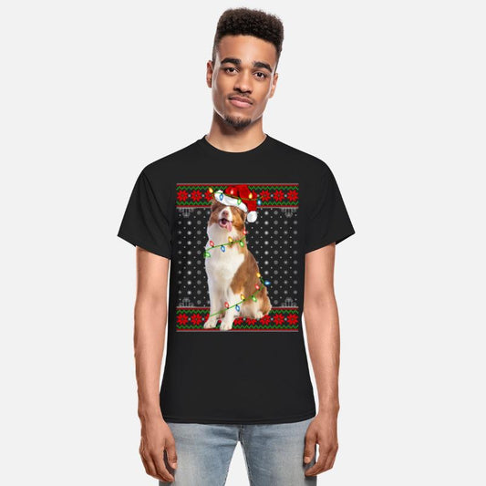 Australian Shepherd Dog Ugly Christmas
