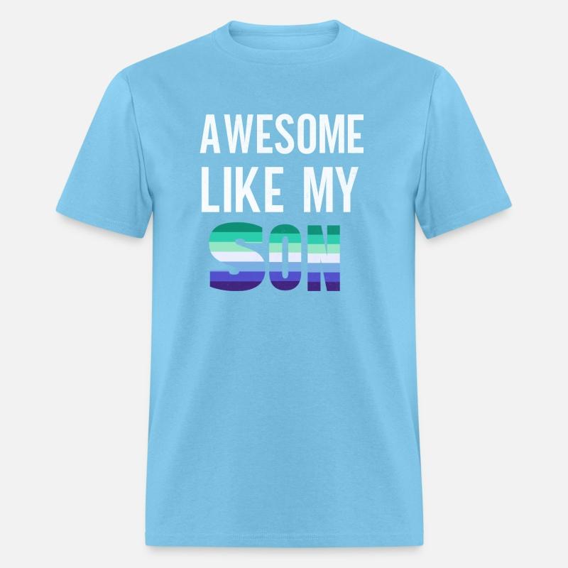 Awesome Like My Son Pride Gay Men flag