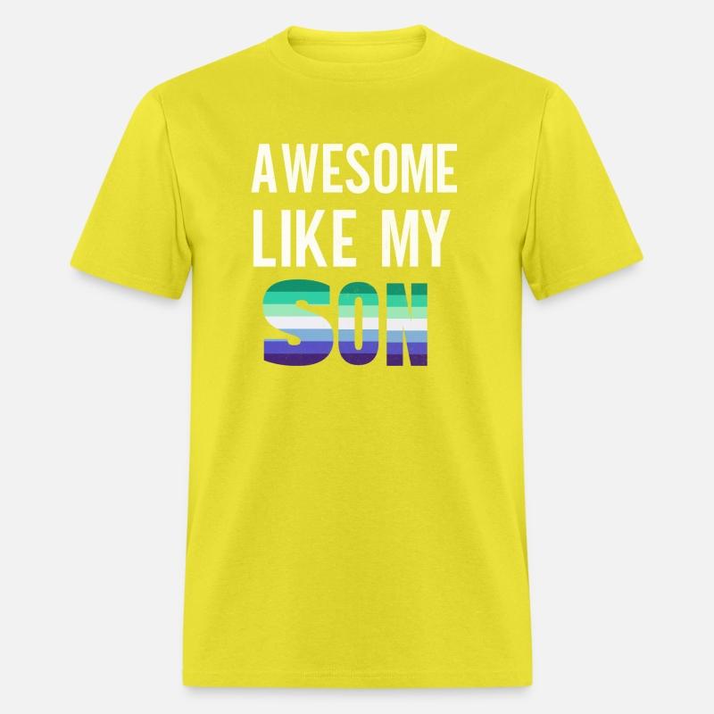 Awesome Like My Son Pride Gay Men flag