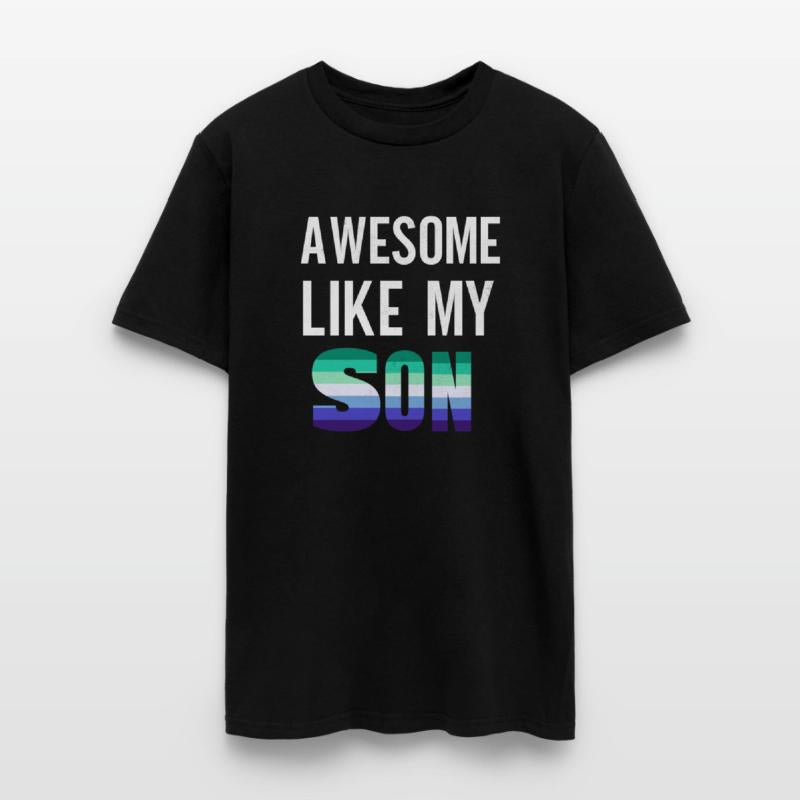 Awesome Like My Son Pride Gay Men flag