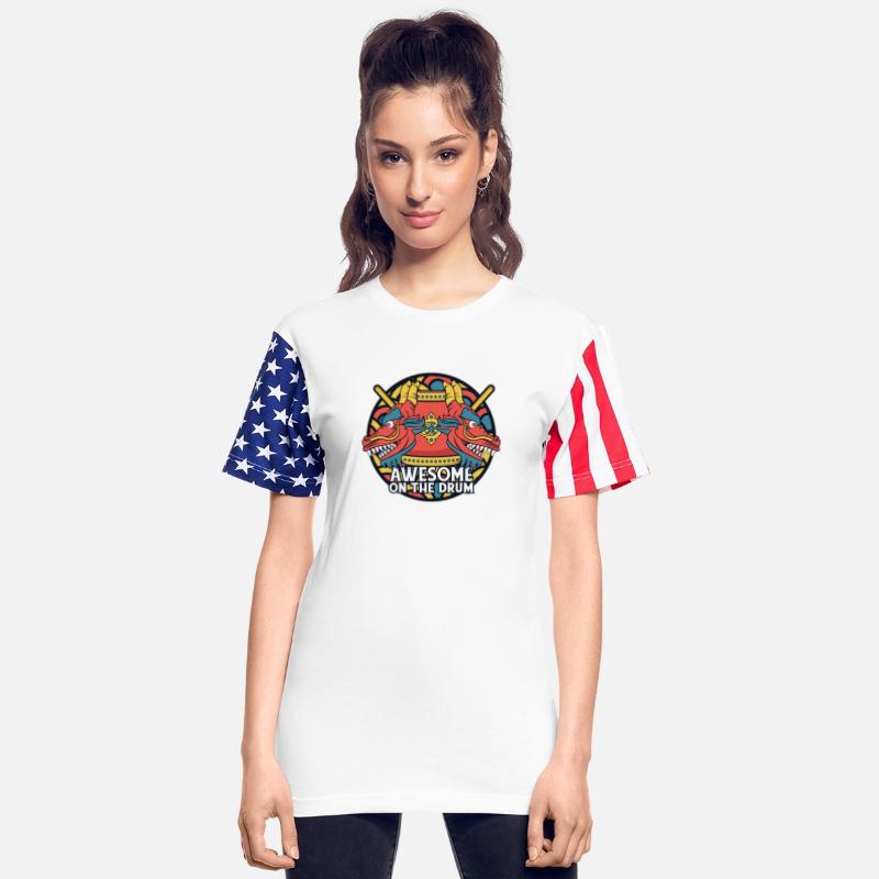 Awesome On The Drum Paddler Drummer Team Lover