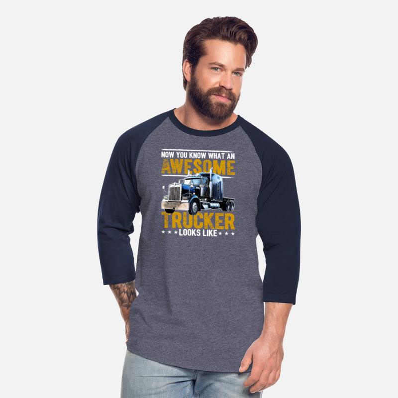 Awesome Trucker Big Rig Semi-Trailer Truck Driver