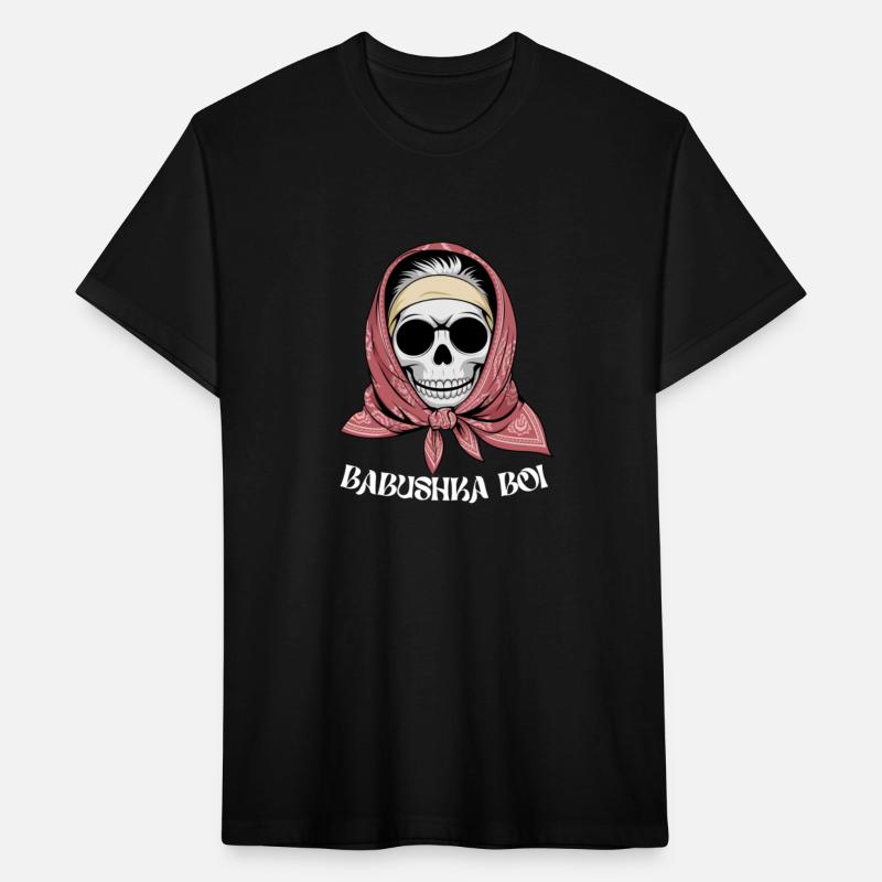 Babushka Boi – Cool Skeleton Headscarf Streetwear