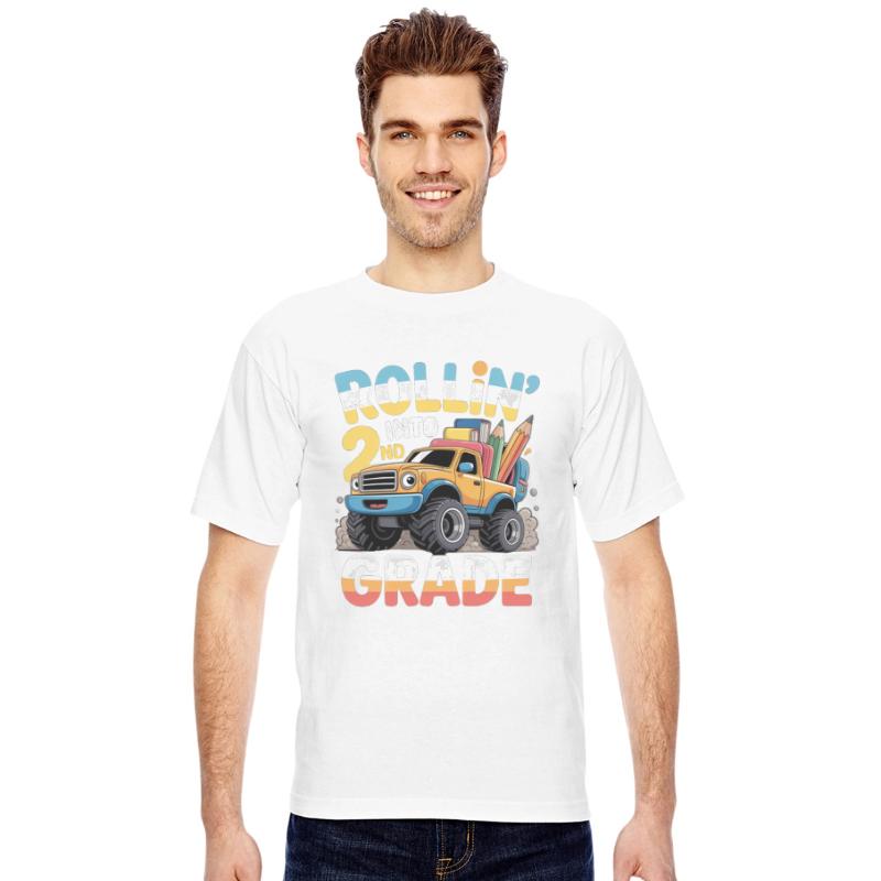 Back To School Rolling Into 2nd Grade Truck