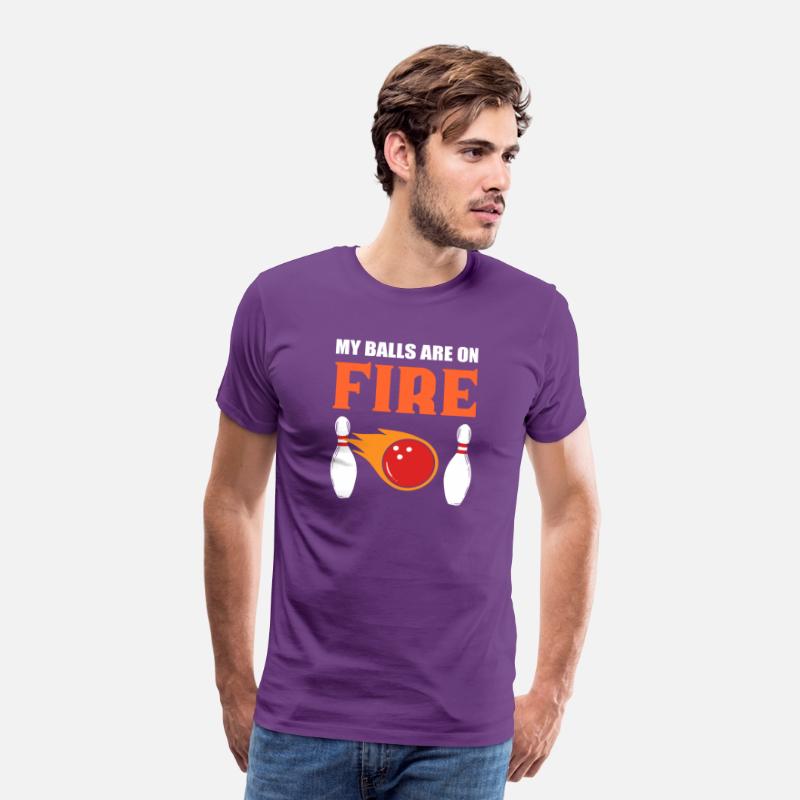 Balls on Fire Amateur Bowler Gift