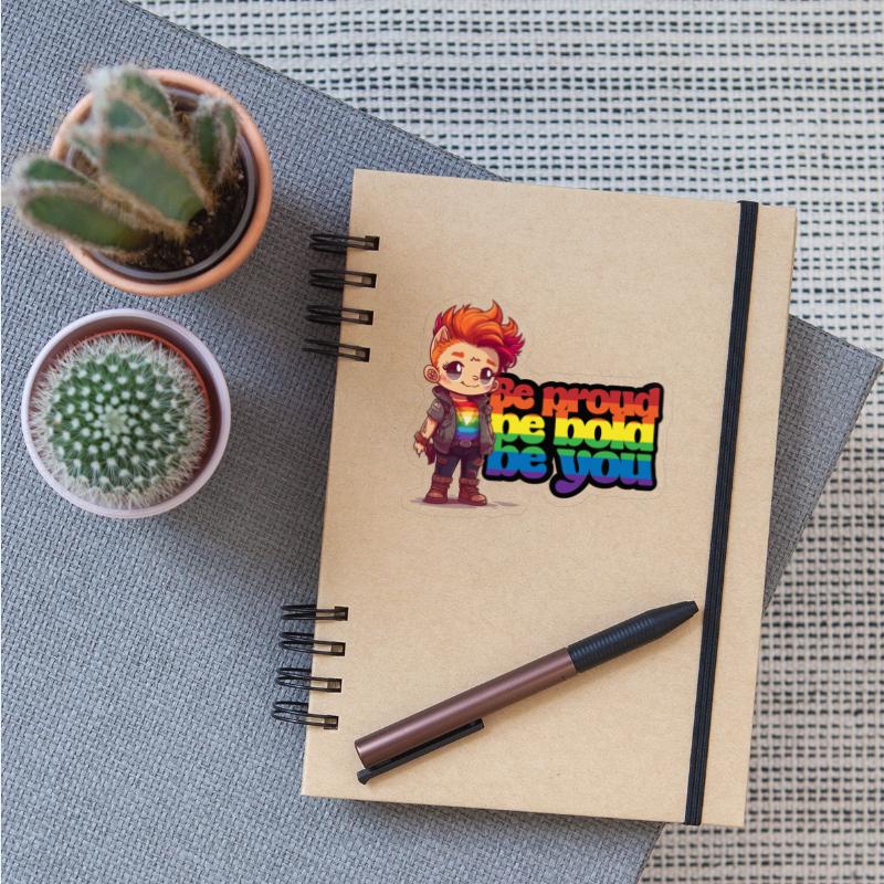 Be proud, be bold, be you.