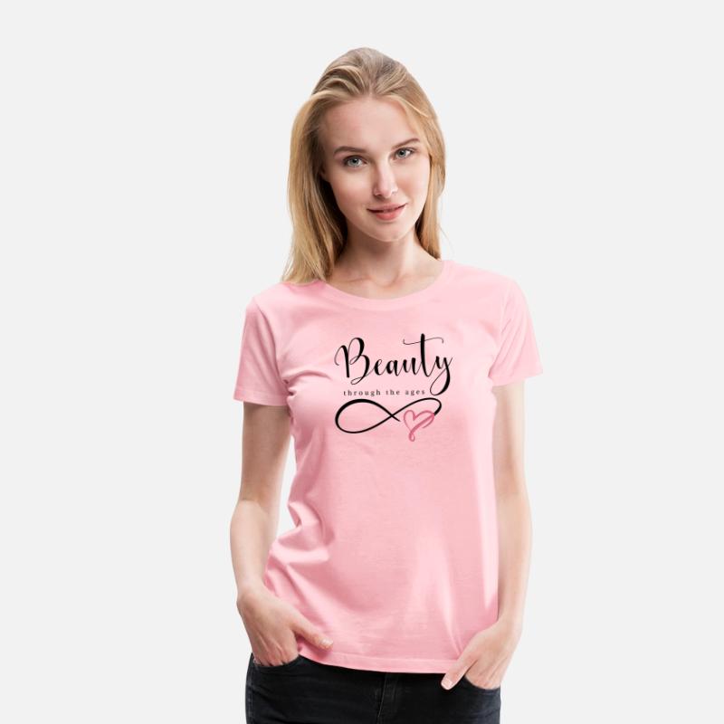 Beauty Through the Ages logo black with pink heart