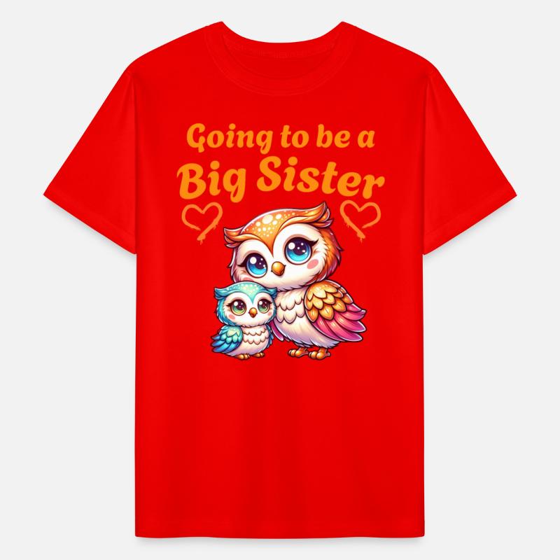 Become A Big Sister Cute Owls