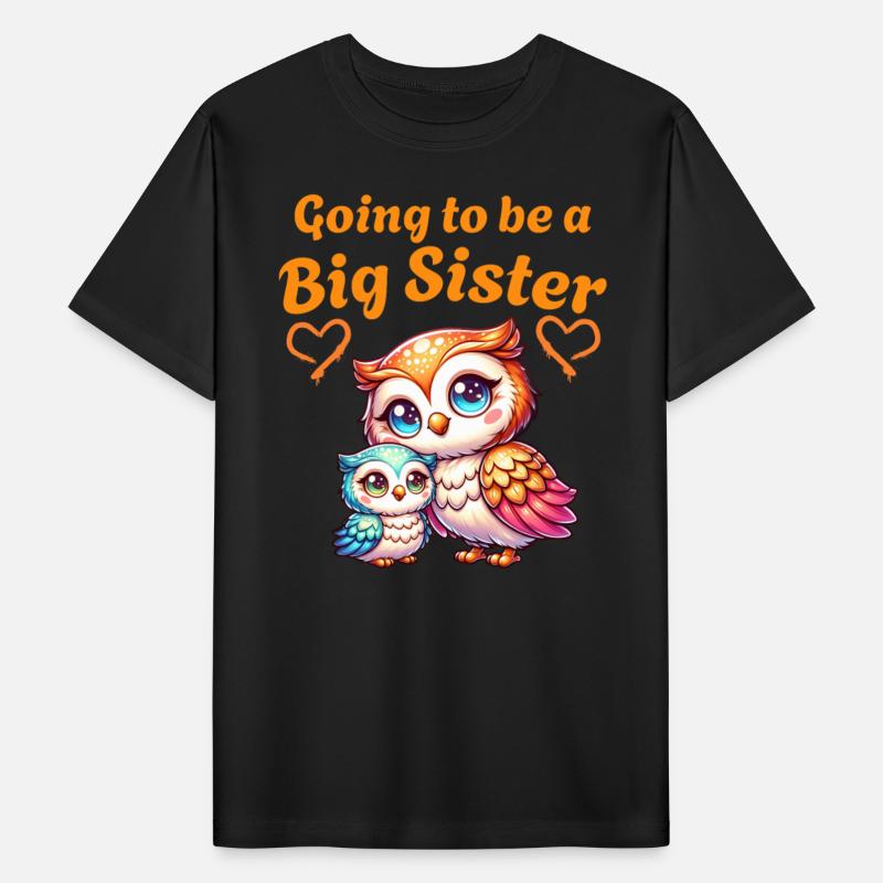 Become A Big Sister Cute Owls
