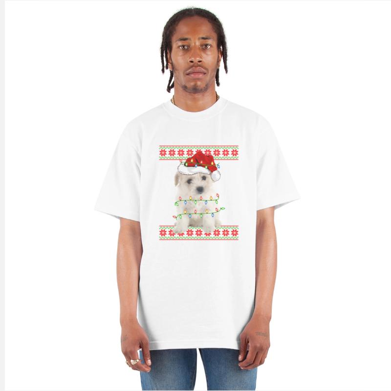 Bichon Frise Dog Ugly Christmas