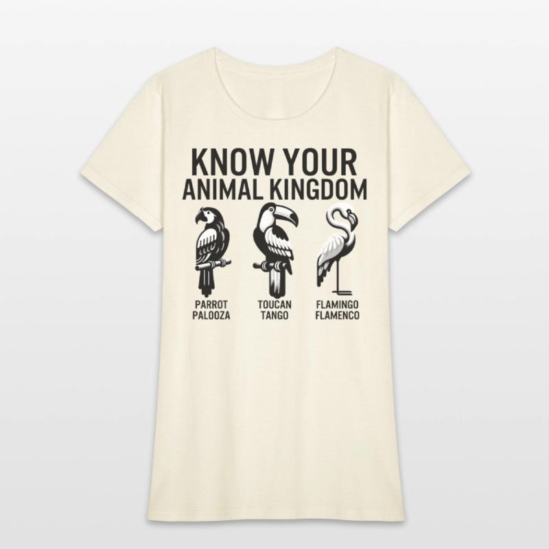 Birds Shirt, Know Your Animal Kingdom Parrot