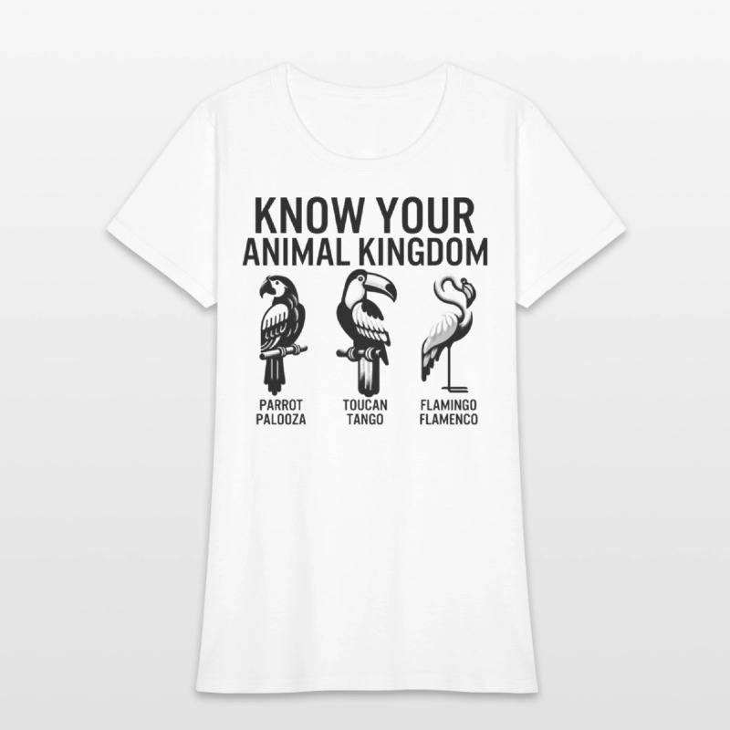 Birds Shirt, Know Your Animal Kingdom Parrot