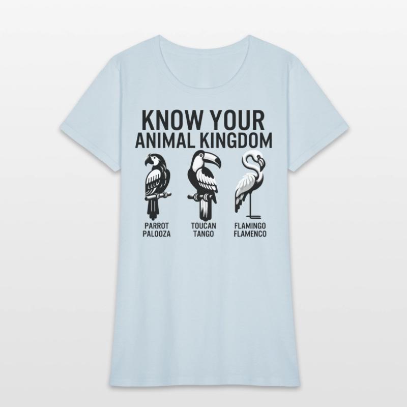 Birds Shirt, Know Your Animal Kingdom Parrot