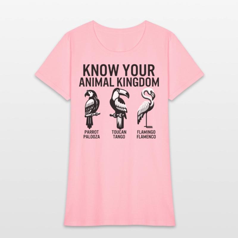 Birds Shirt, Know Your Animal Kingdom Parrot