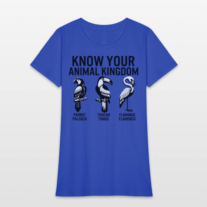 Birds Shirt, Know Your Animal Kingdom Parrot