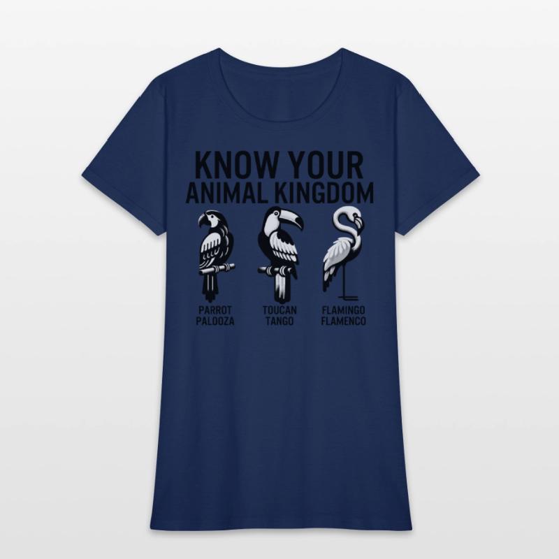 Birds Shirt, Know Your Animal Kingdom Parrot