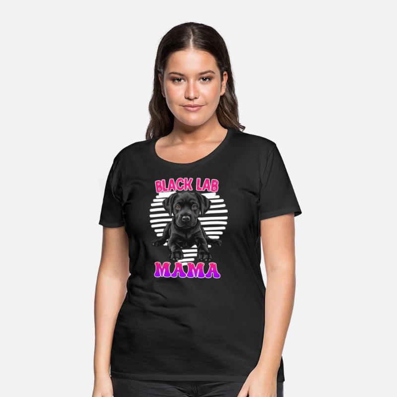 Black Labrador Mama BLACK LABRADOR MOM Black Lab