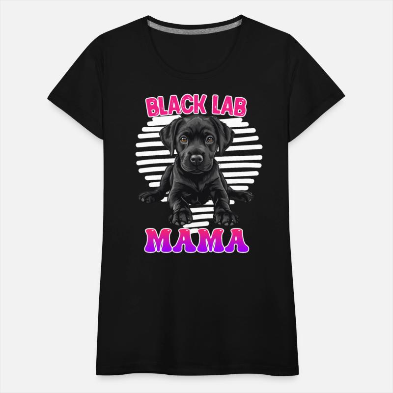 Black Labrador Mama BLACK LABRADOR MOM Black Lab