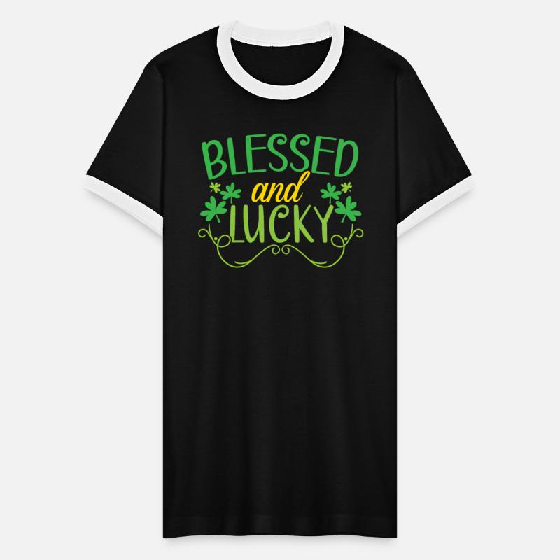 Blessed And Lucky Shamrock St. Patricks Day Irish