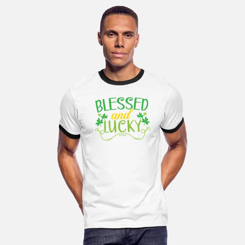 Blessed And Lucky Shamrock St. Patricks Day Irish