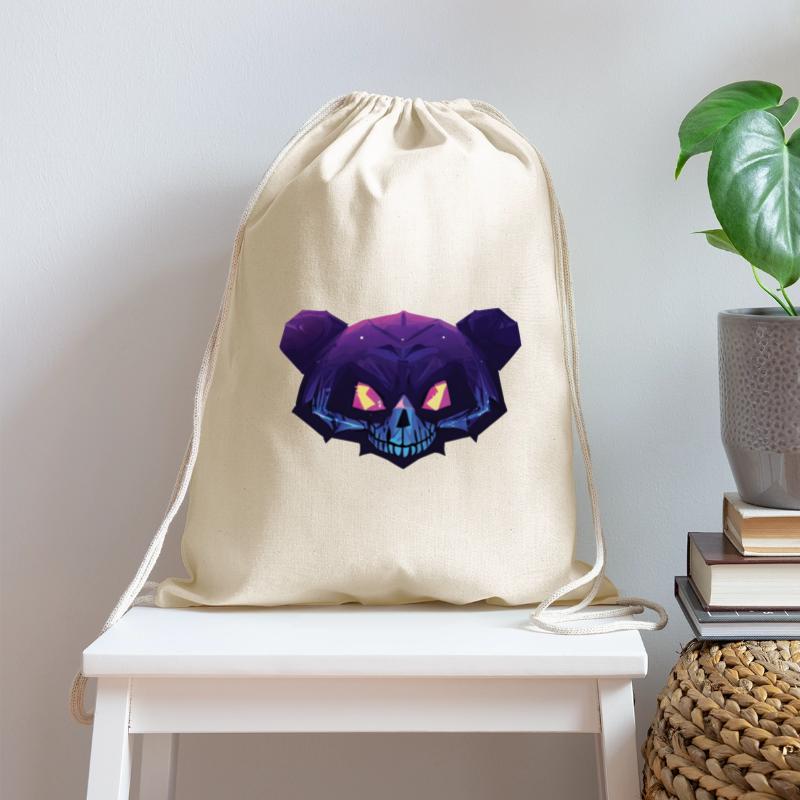 Blue and Magenta Gangster Skeleton Teddy