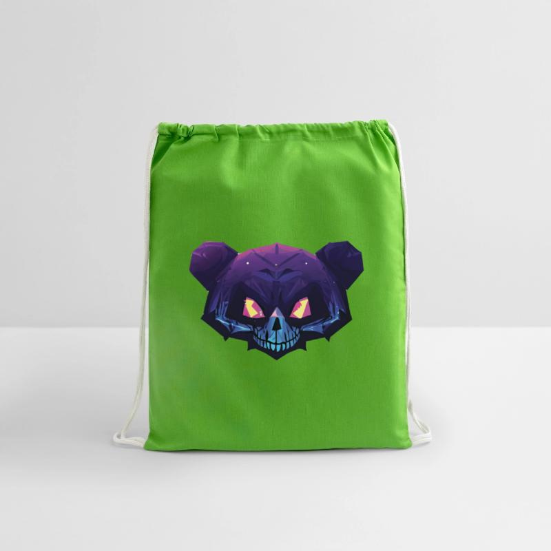 Blue and Magenta Gangster Skeleton Teddy