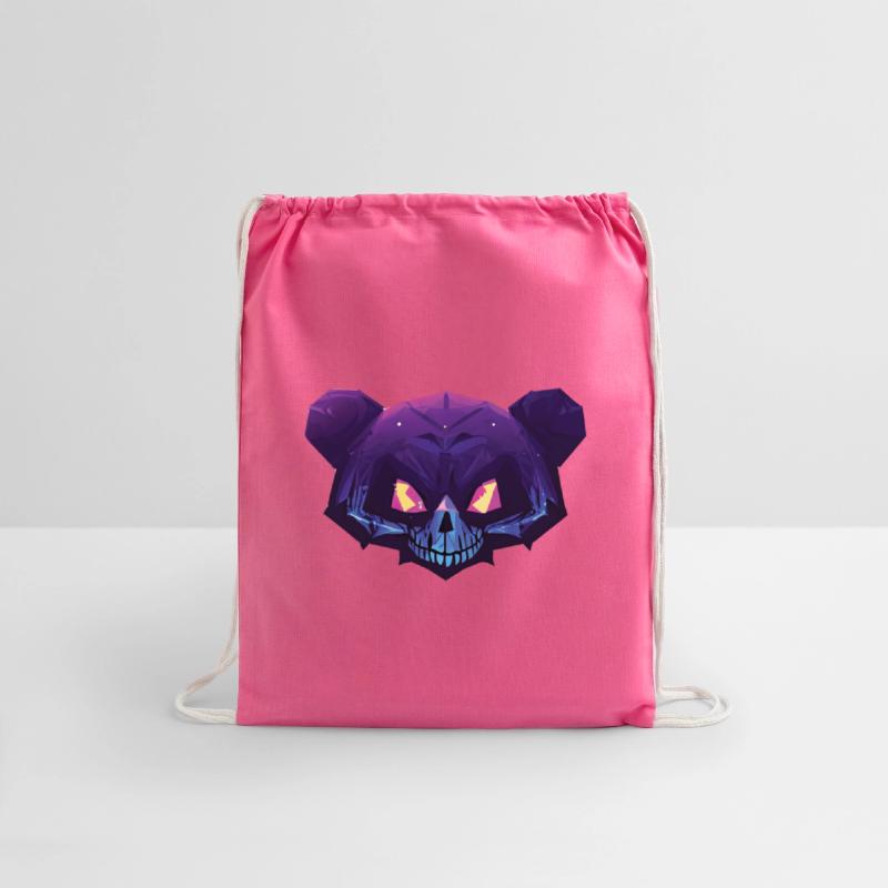 Blue and Magenta Gangster Skeleton Teddy