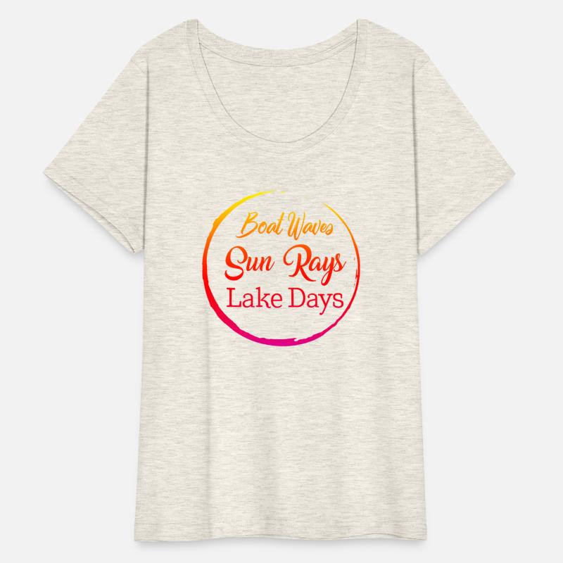 Boat Waves Sun Rays Lake Days Shirt, Lake Life