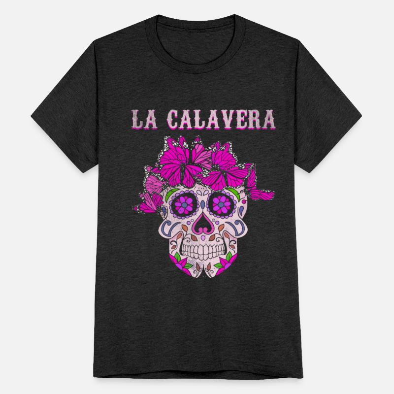 Bone Butterfly Sugar Skull Muertos Day Halloween