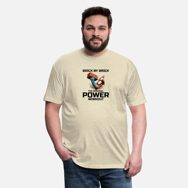 Bricklayer Bricklaying Humor Power Workout Funny