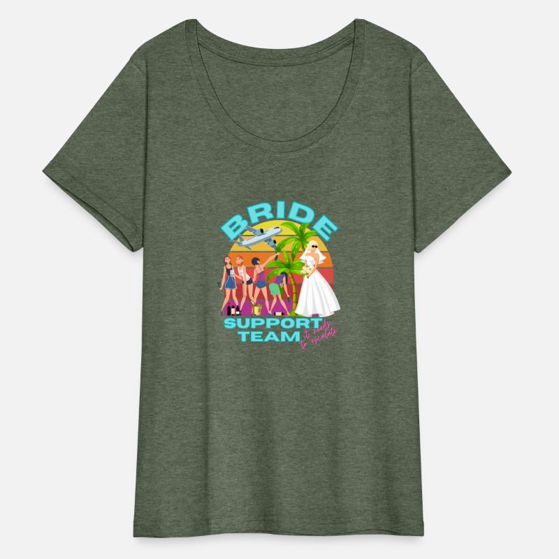 Bride Support Team Beach Party