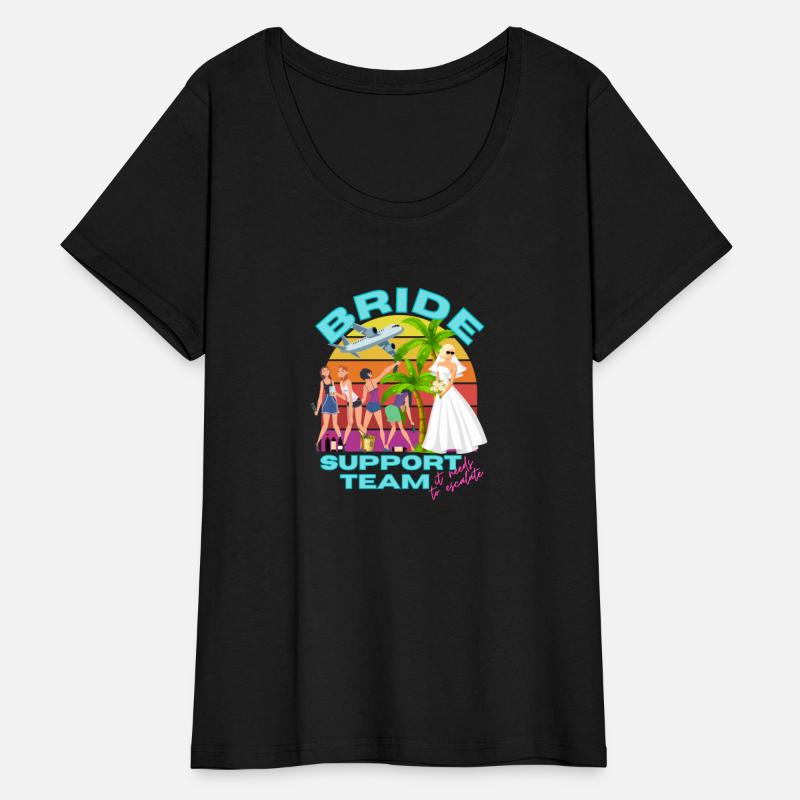 Bride Support Team Beach Party