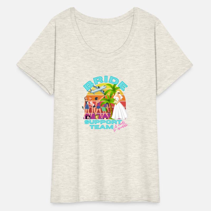 Bride Support Team Beach Party