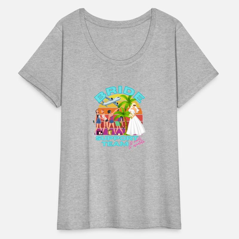 Bride Support Team Beach Party