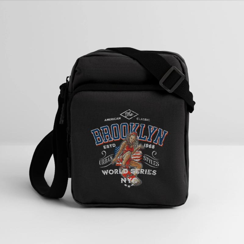 Brooklyn Skateboard Girl Vintage Design