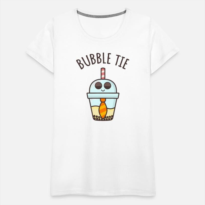 Bubble Tie, Bubble Tea + Tie Pun